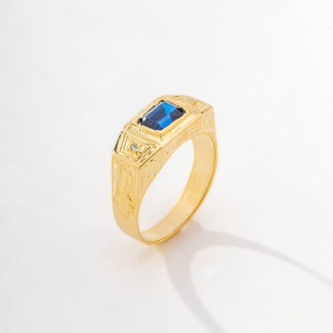 Anel de Formatura Ouro 18K - Zeus