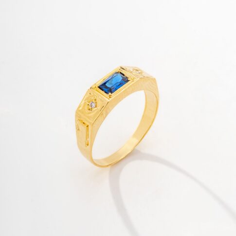 Anel de Formatura Ouro 18K - Poseidon