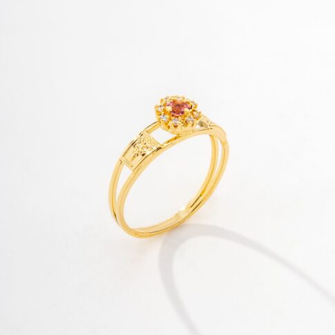 Anel de Formatura Ouro 18K - Rose