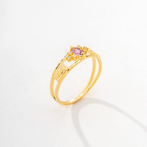 Anel de Formatura Ouro 18K - Hebe