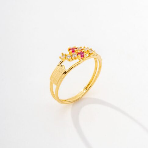 Anel de Formatura Ouro 18K - América