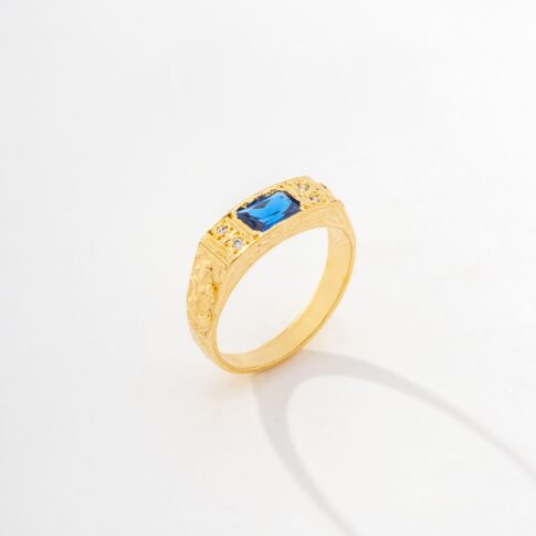 Anel de Formatura Ouro 18K - King