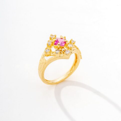 Anel de Formatura Ouro 18K - Estella