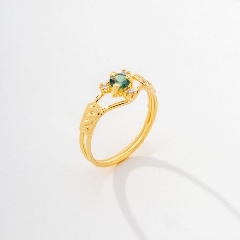 Anel de Formatura Ouro 18K - Green