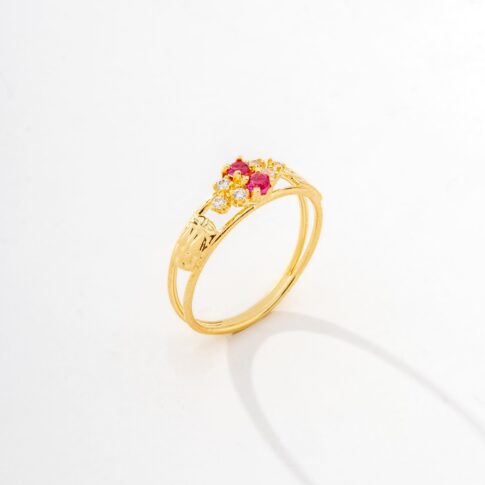 Anel de Formatura Ouro 18K - Catherine