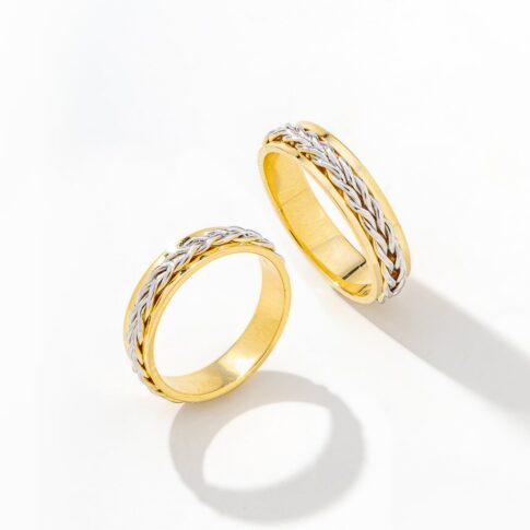 Par de Alianças Bodas - Zâmbia