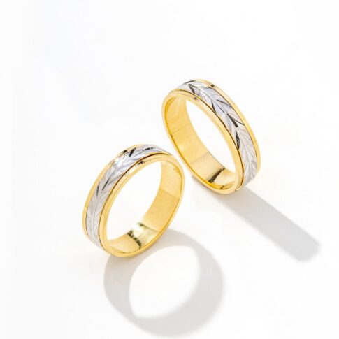 Par de Alianças Bodas - Dionísio