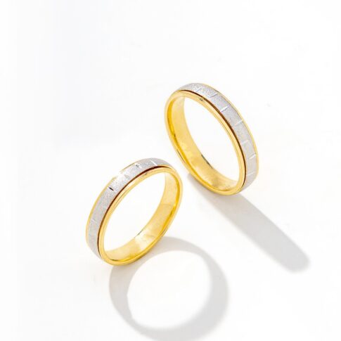 Par de Alianças Bodas - Gisele