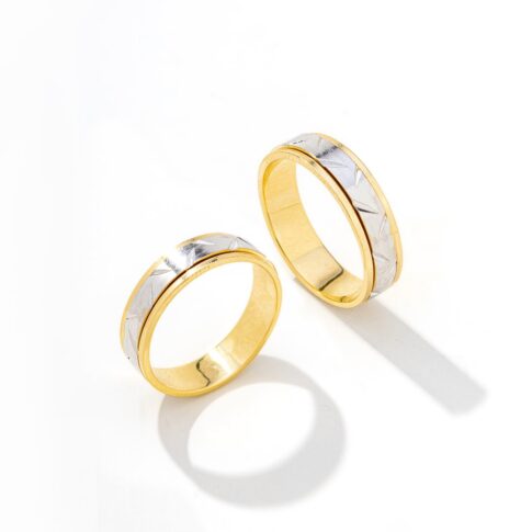 Par de Alianças Bodas - Dayse