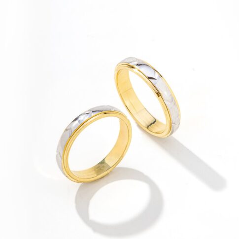 Par de Alianças Bodas - Eliza