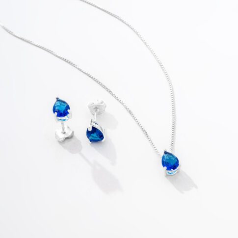 Conjunto de Prata - Night Sky